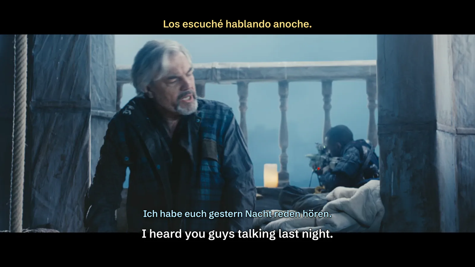 Three subtitles at once on a film in Lexpad Player